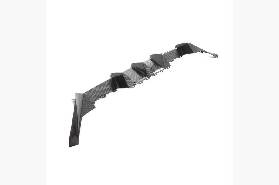 BMW 2 Series G42 2021- Diffuseur de Pare-chocs Arriere V3 (pour G87, Carbone) Photo 7