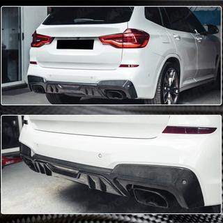 Diffuseur de pare-chocs arrière (pour M-Sport d'origine 2018-2021, Carbone) photo 3