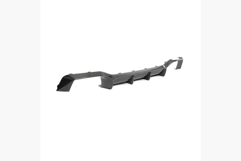 BMW X4 G02 2018- Diffuseur de Pare-chocs Arrière (pour F98 2022-2025, Carbone) Photo 3
