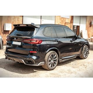 Diffuseur de Pare-chocs Arrière V2 (2018-2022, Carbone Véritable) BMW X5 G05 2019–2026 photo 2