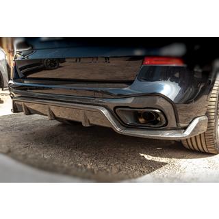 Diffuseur de Pare-chocs Arrière V2 (2018-2022, Carbone Véritable) BMW X5 G05 2019–2026 photo 1