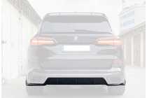 BMW X5 G05 2019–2026 Diffuseur de Pare-chocs Arrière V2 (2018-2022, Noir Brillant) photo 3
