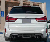 BMW X5 F15 2013-2018 Diffuseur arrière V1 (pour F85, carbone) photo 3