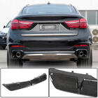 BMW X6 F16 2014-2019 Diffuseur de pare-chocs arrière V1 (pour Base, Carbone) photo 1