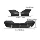 BMW X6 F16 2014-2019 Diffuseur de Pare-Chocs Arrière V1 (pour M-Sport, Carbone) photo 6