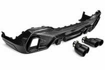 BMW X6 G06 2019–2027 Diffuseur arrière pour M-Sport (2018-2022, carbone) photo 4
