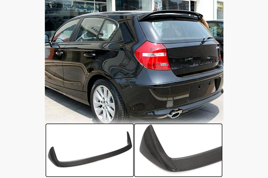 BMW 1 Series E81/E82/E87/E88 2004-2011 Aileron arrière (pour E81/E87, Carbone) Photo 1