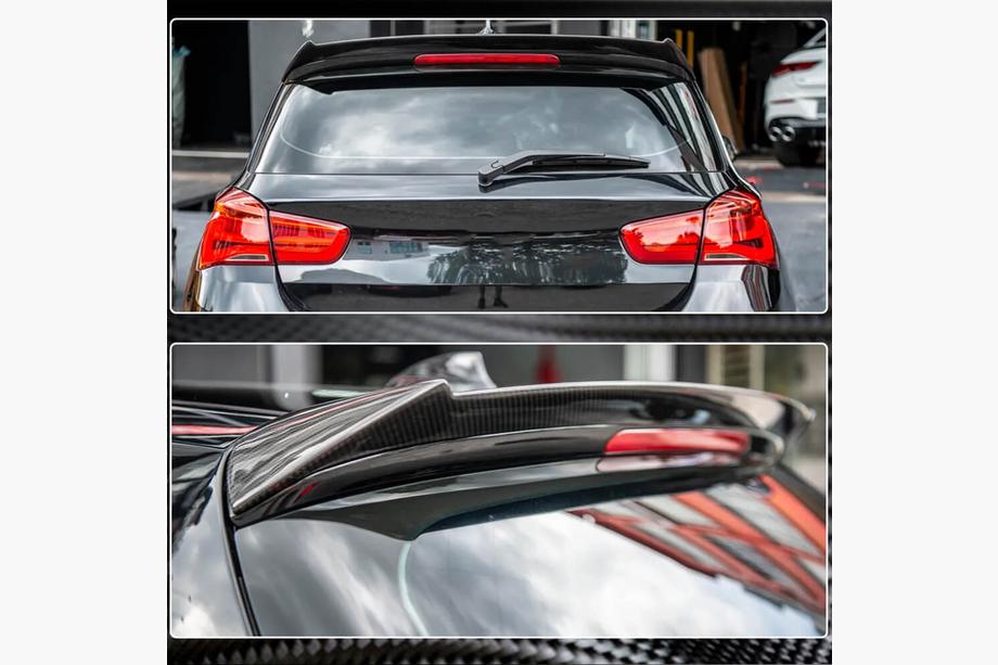 BMW 1 Series F20/F21 2011-2019 Spoiler V2 (pour F20/F21, Carbone) Photo 3