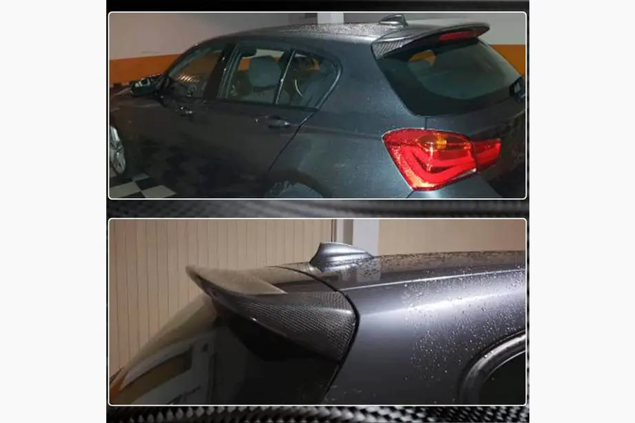 BMW 1 Series F20/F21 2011-2019 Aileron V3 (pour F20/F21, Carbone) Photo 3