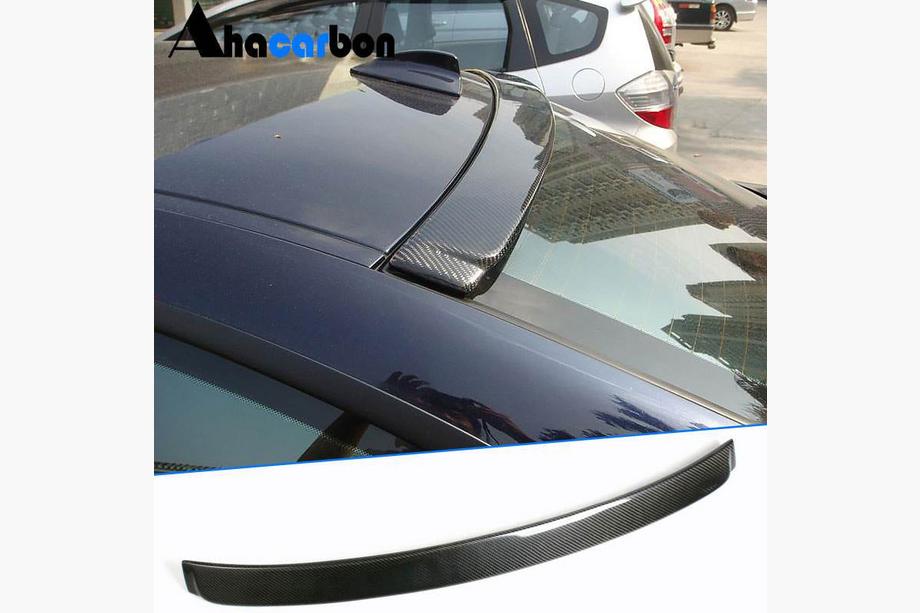 BMW 3 Series E90/E91 2005-2011 Casquette de Becquet V2 (pour E90, Carbone) Image