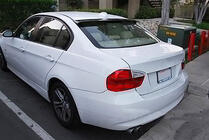 BMW 3 Series E90/E91 2005-2011 Aileron Arriere V1 (pour E90, Carbone) photo 3