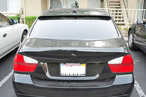 BMW 3 Series E90/E91 2005-2011 Aileron Arriere V1 (pour E90, Carbone) photo 4