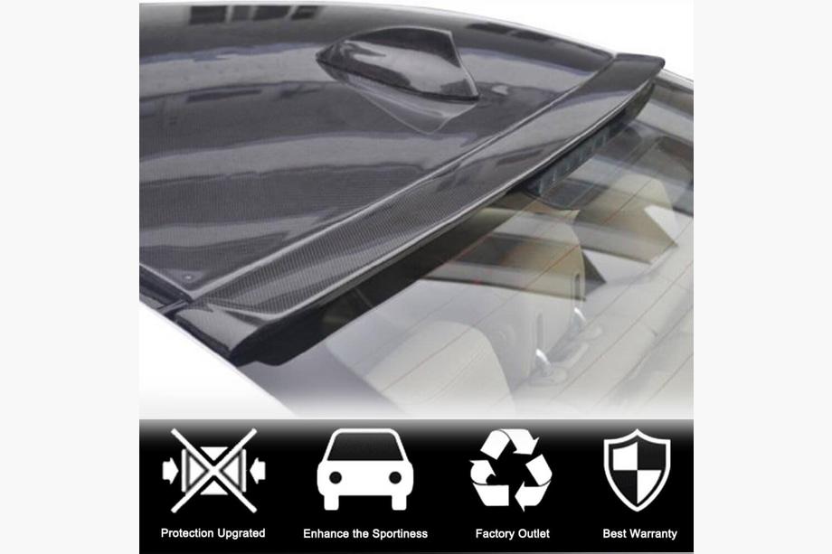 BMW 3 Series F30/F31 2012-2019 Casquette de becquet arrière (pour F30/F80, Carbone) Photo 2