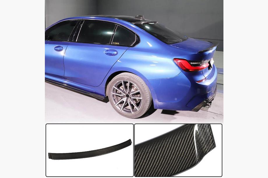 BMW 3 Series G20/G21 2018- Casquette de hayon (pour G20, Carbone) Image