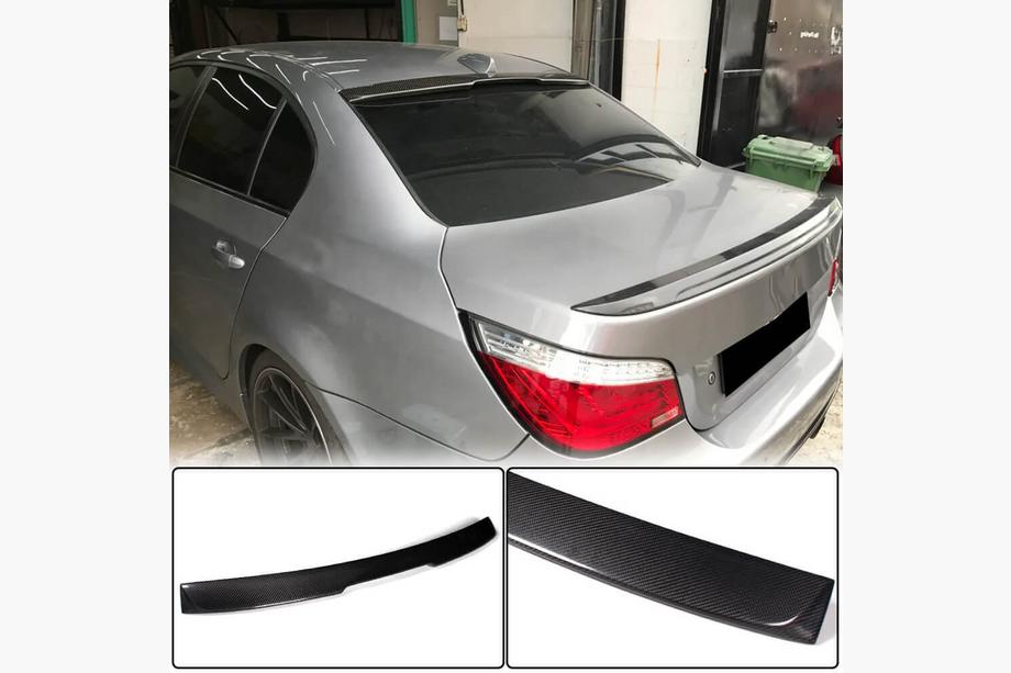 BMW 5 Series E60/E61 2003-2010 Casquette de becquet arrière (pour SD, Carbone) Image