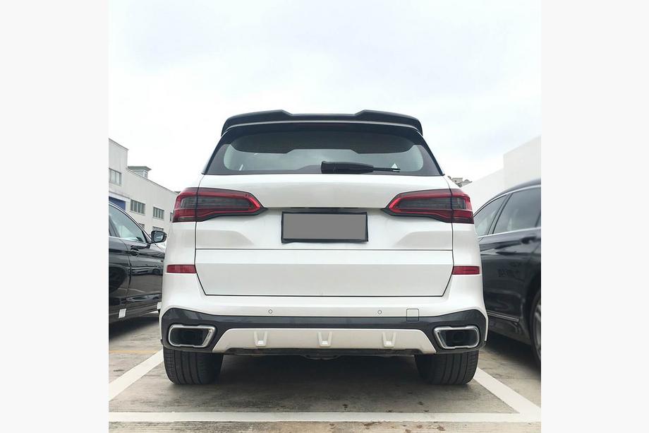 BMW X5 G05 2019–2026 Spoiler de Lunette Arrière V2 (Noir Brillant) Photo 2