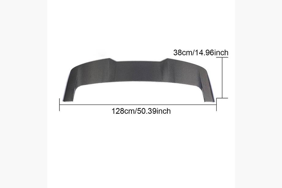BMW X5 G05 2019–2026 Spoiler de Lunette Arrière V2 (Noir Brillant) Photo 8