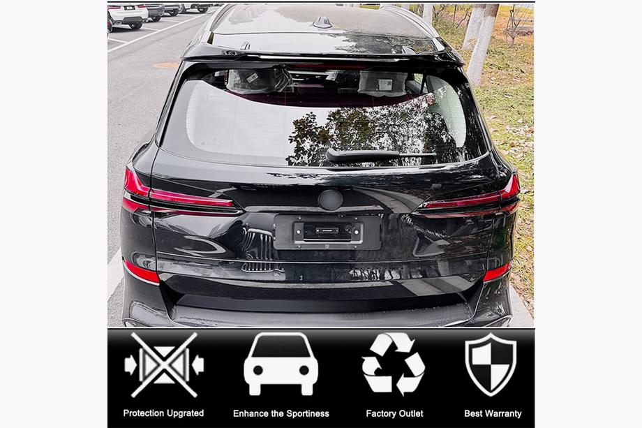 BMW X5 G05 2019–2026 Spoiler de vitre arrière LCI-Style V5 (Noir Brillant) Photo 2