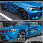 BMW 2 Series F22/F23 2014-2021 Extensions de bas de caisse V3 (pour F87, Carbone) photo 5