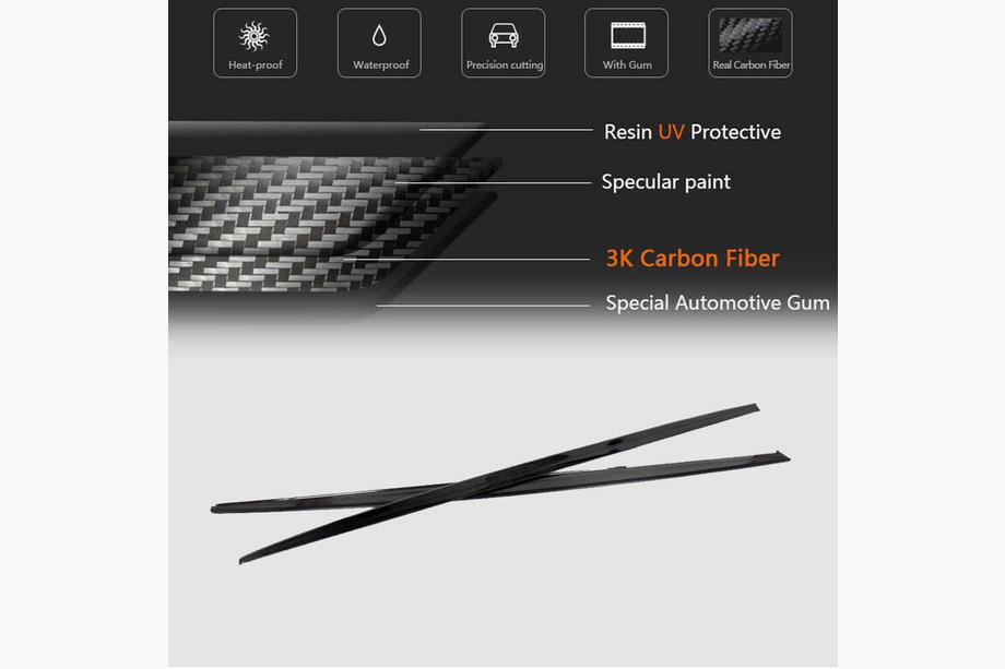 BMW 3 Series F30/F31 2012-2019 Extensions de bas de caisse FRP V2 (pour M-Sport) Photo 7