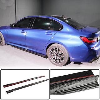 Extensions de bas de caisse V2 (pour G20 M-Sport, carbone) BMW 3 Series G20/G21 2018- photo 1