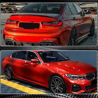 Extensions de bas de caisse V3 (pour G20 M-Sport, carbone) BMW 3 Series G20/G21 2018- photo 3