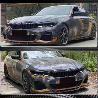 Extensions de bas de caisse V3 (pour G20 M-Sport, carbone) BMW 3 Series G20/G21 2018- photo 4