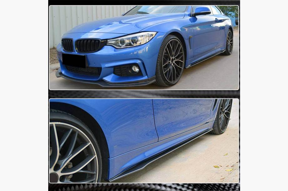 BMW 4 Series F32/F33/F36 2012-2020 Extensions de Bas de Caisse V1 (pour F32/F33 M-Sport, Carbone) Photo 3