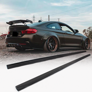 Extensions de bas de caisse V2 (pour F32/F33 M-Sport, Carbone) BMW 4 Series F32/F33/F36 2012-2020 photo 1