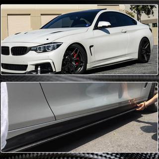 Extensions de bas de caisse V2 (pour F32/F33 M-Sport, Carbone) BMW 4 Series F32/F33/F36 2012-2020 photo 4