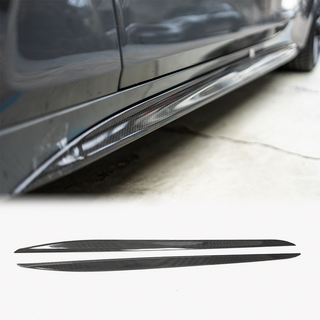 Extensions de bas de caisse V2 (pour G22/G23 M-Sport, Carbone) BMW 4 Series G22/23/26 2020- photo 1