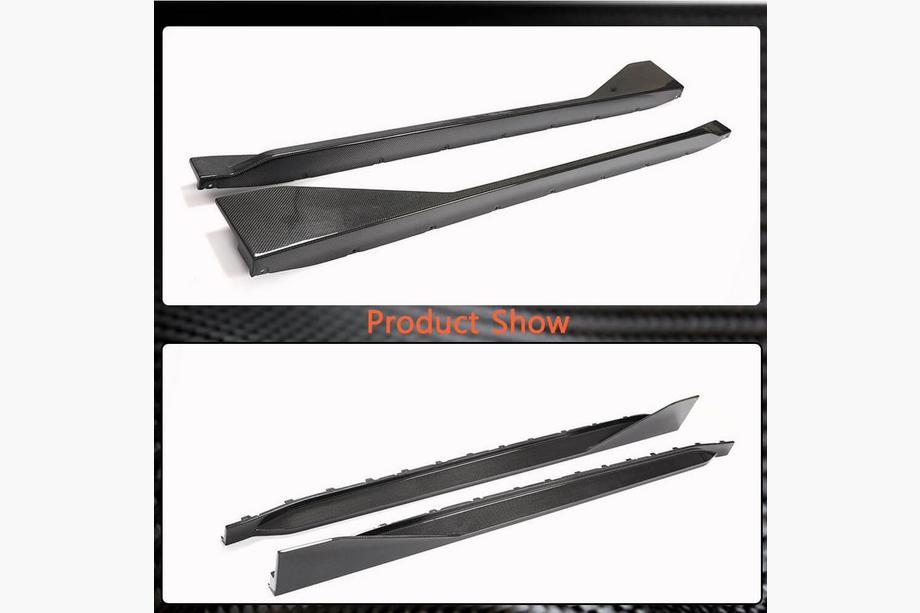 BMW 4 Series G22/23/26 2020- Extensions de Bas de Caisse V1 (pour G82/G83, Carbone) Photo 6