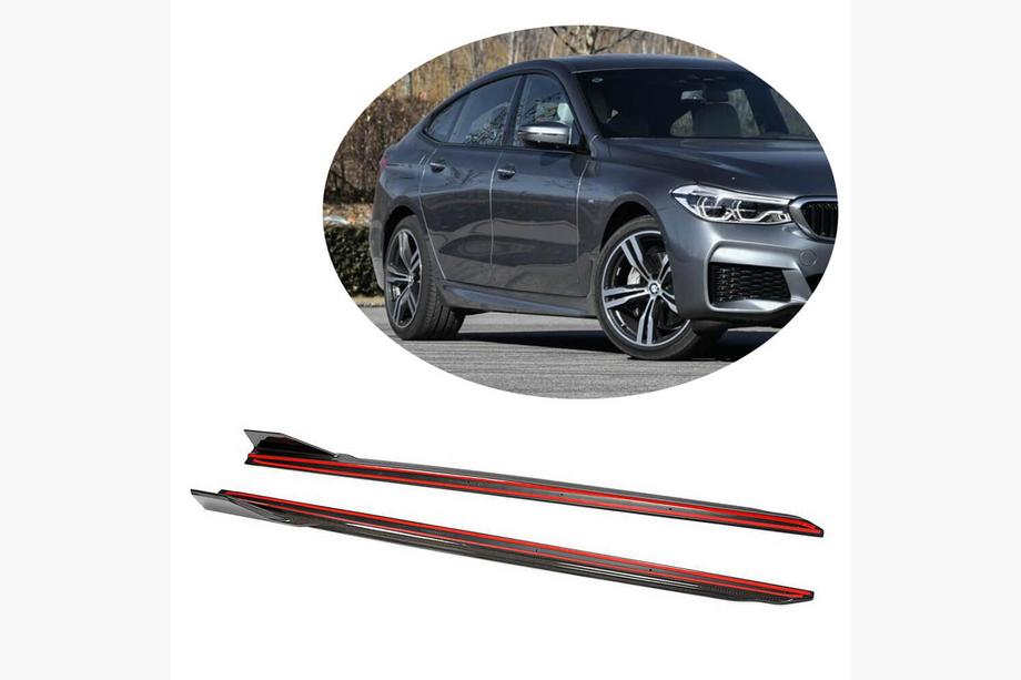 BMW 6 Series G32 2017- Extensions de bas de caisse (pour M-Sport, Carbone) Photo 1