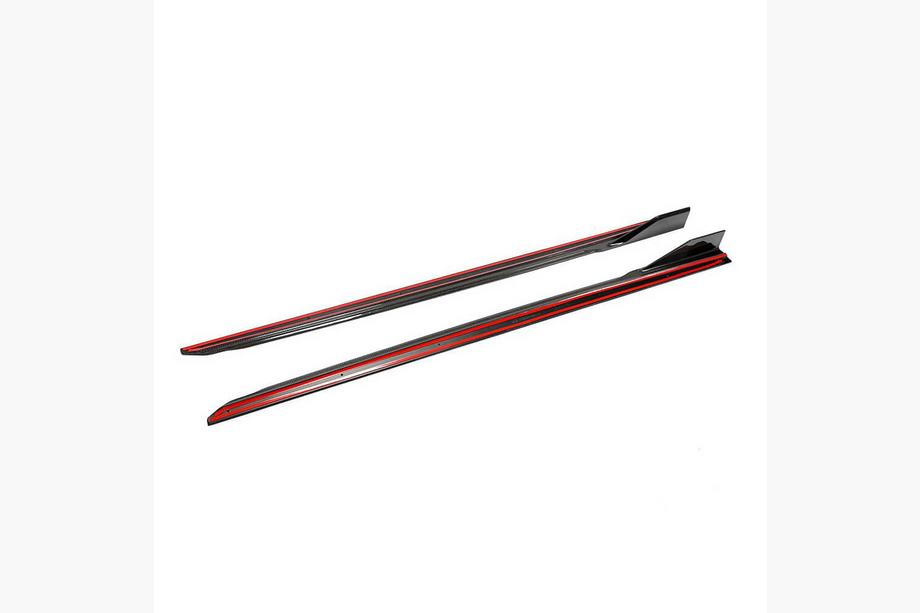 BMW 6 Series G32 2017- Extensions de bas de caisse (pour M-Sport, Carbone) Photo 3
