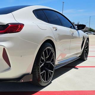 Extensions de bas de caisse V1 (pour G16 M-Sport/F93 M8, Carbone) BMW 8 Series G14/G15/G16 2018- photo 3