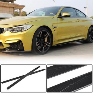 Extensions de bas de caisse V5 (pour F82/F83, Carbone) BMW 4 Series F32/F33/F36 2012-2020 photo 1
