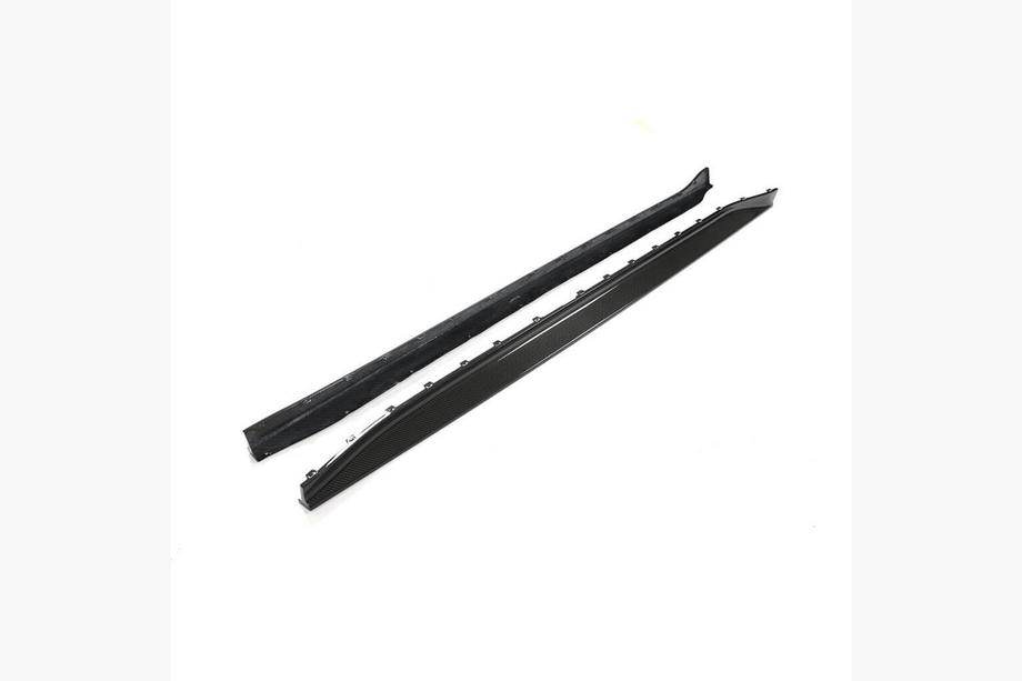 BMW 3 Series G20/G21 2018- Extensions de bas de caisse V1 (pour G80, Carbone) Photo 6
