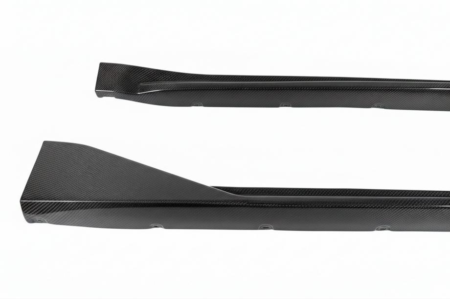 BMW 3 Series G20/G21 2018- Extensions de bas de caisse V2 (pour G80, Carbone) Photo 15