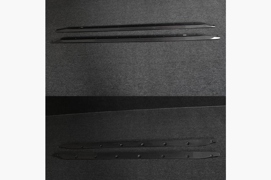 BMW 3 Series G20/G21 2018- Extensions de bas de caisse V3 (pour G80, Carbone) Photo 2