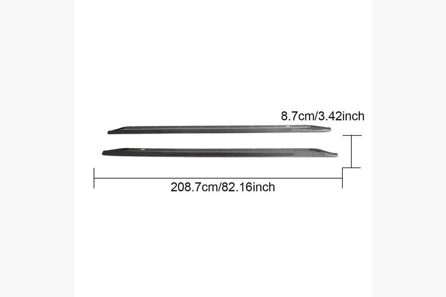 BMW 3 Series G20/G21 2018- Extensions de bas de caisse V3 (pour G80, Carbone) Photo 3