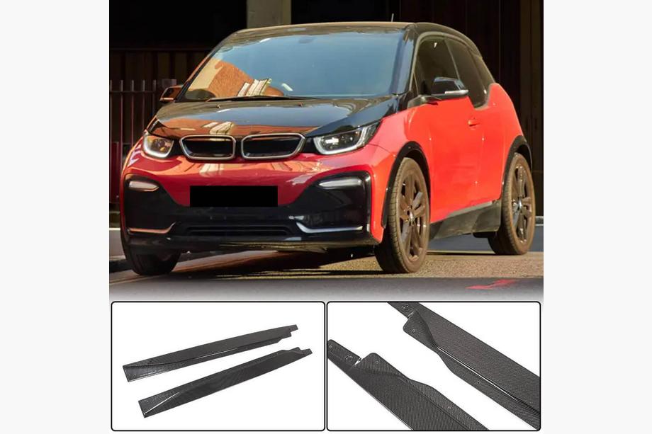 BMW I3 2013-2022 Couvre Seuils de Porte (Carbone) Image