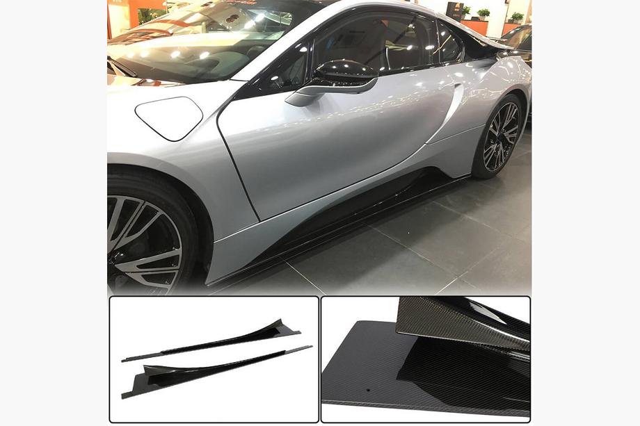 BMW I8 2014-2020 Couvre Seuils de Porte (Carbone) Image