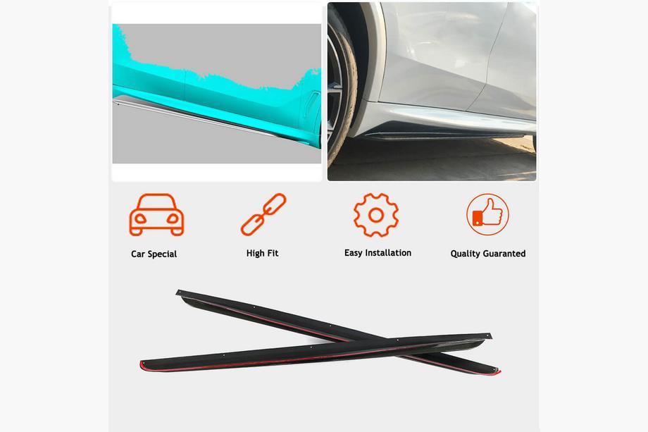 BMW X5 G05 2019–2026 Extensions de bas de caisse Carbone V1 (Carbone véritable) Photo 2