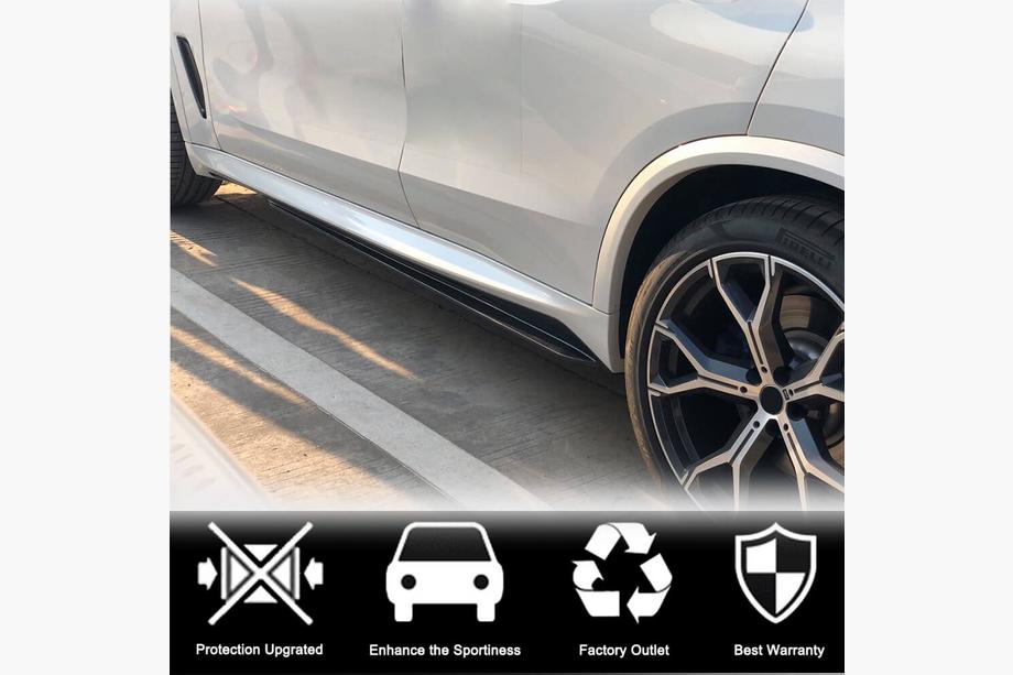 BMW X5 G05 2019–2026 Extensions de bas de caisse Carbone V1 (Carbone véritable) Photo 3