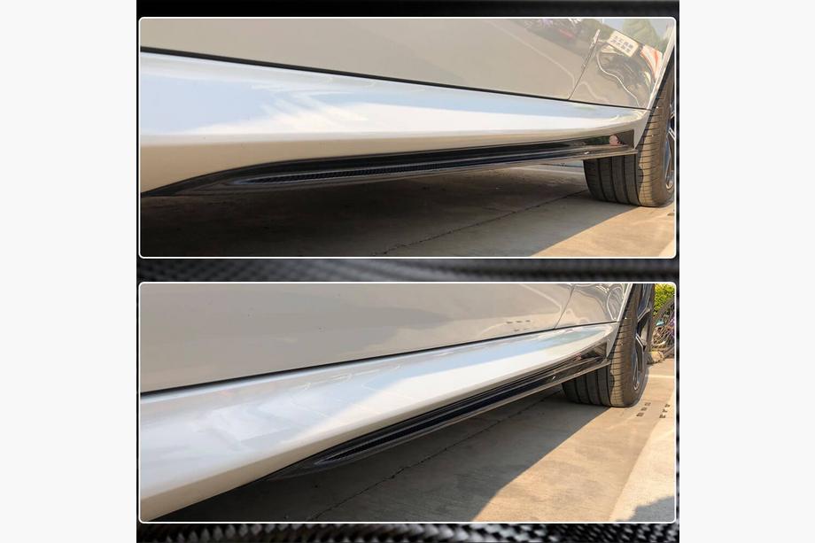 BMW X5 G05 2019–2026 Extensions de bas de caisse Carbone V1 (Carbone véritable) Photo 5