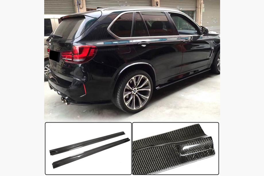 BMW X6 F16 2014-2019 Seuils de porte (pour F86, carbone) Image