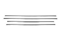 SsangYong Rexton I 2001-2017 Encadrement Exterieur de Vitres Acier Inoxydable (4 pcs) OmsaLine - Inox Italien photo 2