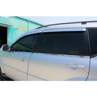 Encadrement Exterieur de Vitres Acier Inoxydable (4 pcs) SsangYong Rexton I 2001-2017 photo 1