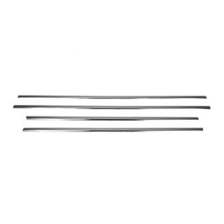 Encadrement Exterieur de Vitres Acier Inoxydable (4 pcs) SsangYong Rexton I 2001-2017 photo 2