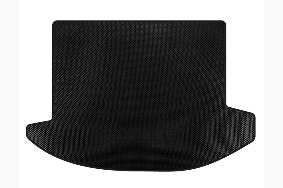Kia Carens 1999-2012 Tapis de coffre EVA (2006-2012, 2 rangées, 7 places, Noir) Photo 1